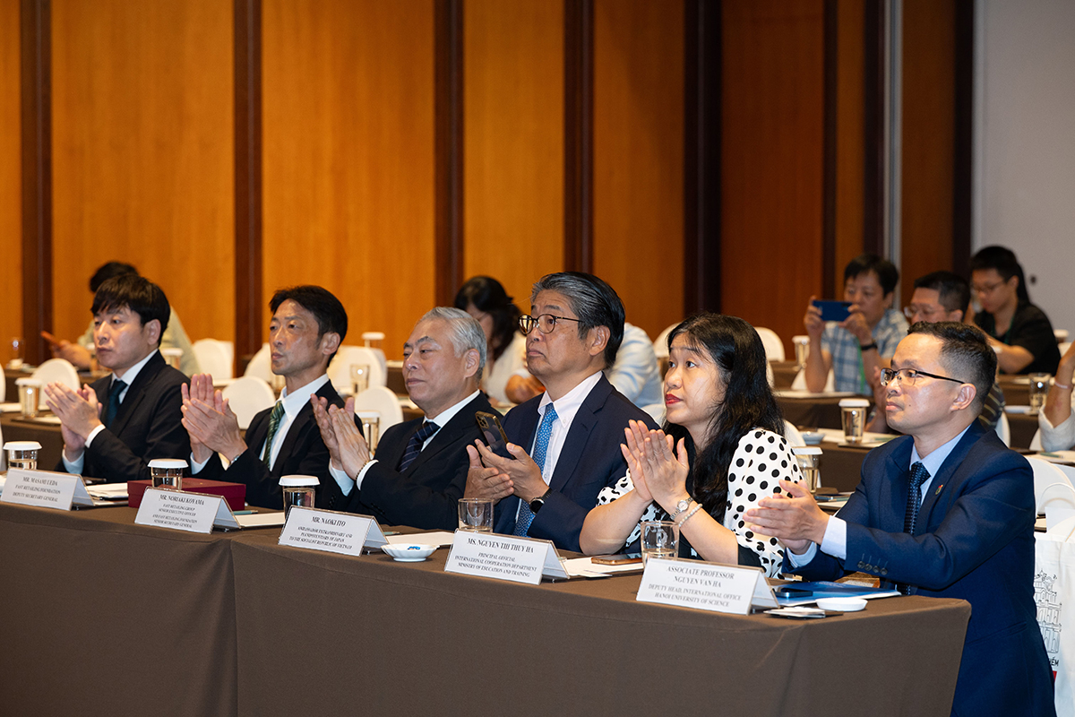 壮行会の会場の様子